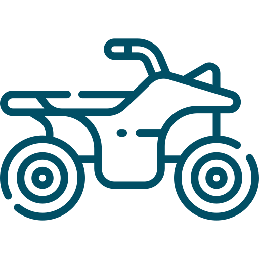 A Tractor <br/> <br/> An ATV 